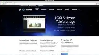Screencast: Die Installation der Phonalisa Telefonanlage (Linux Version)