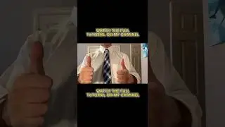 How To Tie A Tie In 5 Seconds #shorts