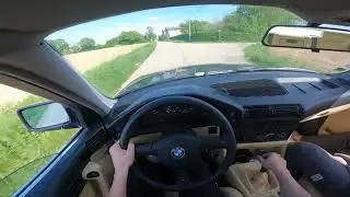 POV M5 E34 STRAIGHT PIPE *CRAZY SOUND* - FR