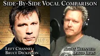 Side-By-Side - Bruce Dickinson vs David Lyon