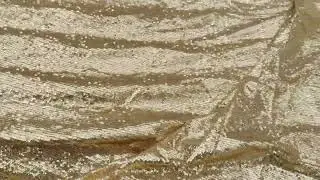 golden sequin embroidery fabric | sequence fabric | sequin fabric wholesale