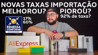 AliExpress no Remessa Conforme! - Novas taxas de importação Explicadas! Entenda Tudo que Mudou!