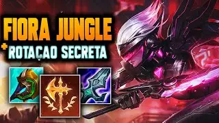 ESSA ROTAÇÃO NA JUNGLE ME FAZ GANHAR MUITOS JOGOS WILD RIFT