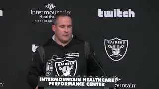 Raiders Coach Josh McDaniels roasts Derek Carr during benching