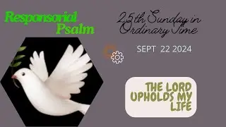 Sept  22  2024 #responsorialpsalm  “THE LORD UPHOLDS MY LIFE”  #ofw #guitarmusic #ofwhk