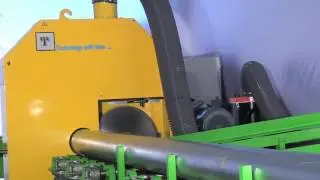 Aluminium Bar Cutting on ITL CSA 200 NC Carbide Circular/Disc Saw