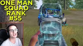 6107 PUAN OLDUM ! ONE MAN SQUAD RANK 55. BÖLÜM - PUBG MOBILE