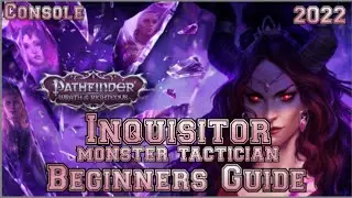 Pathfinder Wrath of the Righteous Inquisitor Monster Tactician Build (Beginner's Guide) Console