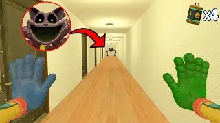 I Found CATNAP IN THE STRANGE PLACE IN LIMINAL HOTEL | Garry's Mod | Poppy Playtime