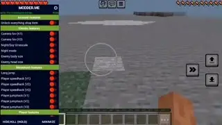 Download Minecraft Mod Menu Apk Hack Latest 2026 (God Mode, Jump, SpeedHack, Night Mode!