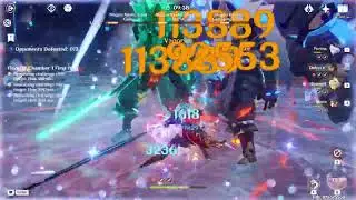 Dehya/Furina Vape VS Three Maguu Kenki