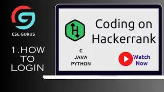How to login to Hackerrank