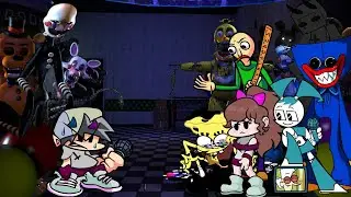 FNF Flashing lights the change but different character sing it (Everyone sings flashing lights)