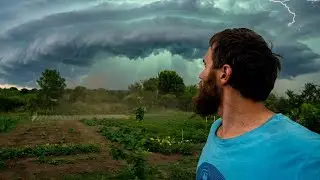 5 Минут До Удара ⛈️⚡🌪️😱 Самая Страшная Гроза В Жизни ⚡