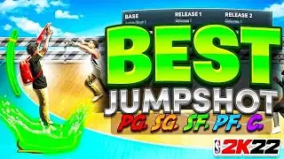 The BEST and FASTEST Jump shot on NBA2K22🔥 Biggest Green Window and Never Miss a White Again!
