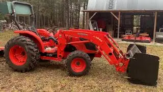 I am ready for winter, or at least my Kubota is