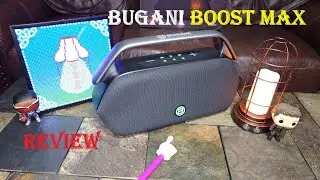 Bugani Boost Max Boombox Speaker Review 😮 Bugani Stepped Up Their Game With This One🪄 Bluetooth, USB