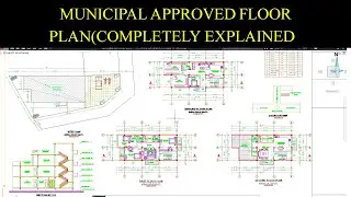 Municipal Drawing of 2D Floor Plan.