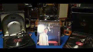 Nature Boy. Nat King Cole. Unforgettable LP Record. Dual 1214 Vintage Turntable. Richter Speakers