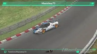 Drift with Ferrari 296 GT3 at the Nürburgring