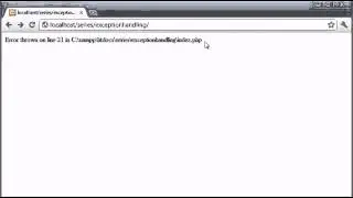 Beginner PHP Tutorial   188   Custom Error Messages