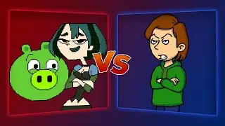 MUGEN Battle - Gwen/Minion Pig vs Boris Anderson