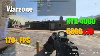 RTX 4060 - Warzone | Ryzen 7 5800x3D | Competitive Settings(low)