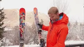 The Leeper ski construction and use