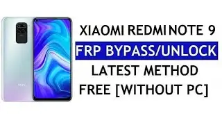 Redmi not 9 (Frp) google Lock Bypass Without Pc Miui 13 easy method (2023)