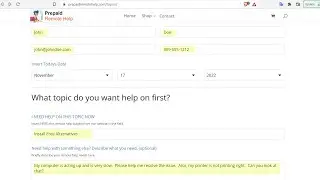 Prepaid Remote Help Form Instructions