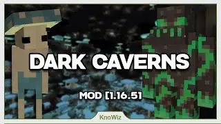 Une Dimension Sous la Bedrock ?! Dark Caverns Mod - Présentation de Mods Minecraft (1.16.5 - Forge)