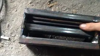 Котёл из газовых баллонов.начало