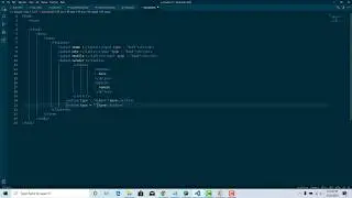 Basic Web front UI with native HTML + Basic CSS