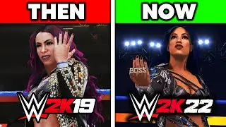 WWE 2K22 vs WWE 2K20 vs WWE 2K19 - Which Game Do The Women Superstars Look Better In?