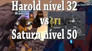 Harold nível 32 vs Saturn nível 50!