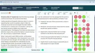 IBPS PO MAINS mock score!! Critical Reasoning & accuracy 😢😢😢