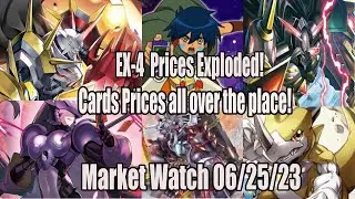 Ex-4 Prices Exploded! Cards are Climbing up crazy high | Digimon market watch.