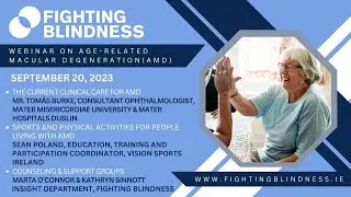 Fighting Blindness Research Webinar on Age-related Macular Degeneration (AMD)