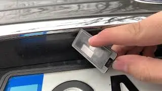 Ford Fusion USA 2013-2019, Mondeo 5 заміна ламп підсвітки номера