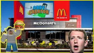 I Made Mcdonald's Restaurant In Obby Creator | Roblox | How To