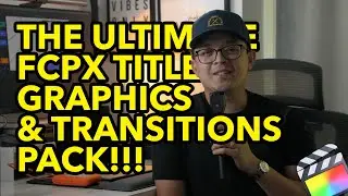 Elevate Your Videos With This FCPX TITLES GRAPHICS & TRANSITIONS Plugin Pack!