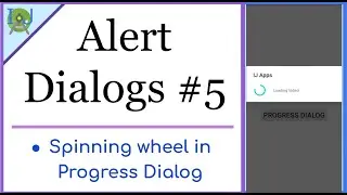 Indeterminate (Spinning Wheel) Progress Dialogs | #5