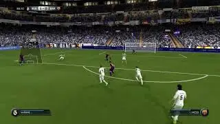 Messi solo goal vs entire Real Madrid team in Fifa 15