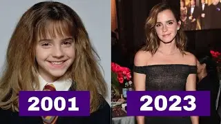 Harry Potter Cast interviews 2001 To 2023 Characters Age #hollywood #harrypotter #subscribe