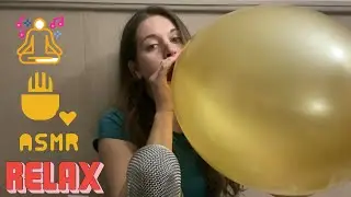 ASMR Balloon | Blowing Tapping & scratching | Very Tingley