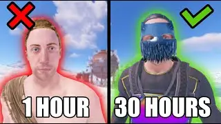 I lived in the Tundra For 30 Hours In RUST