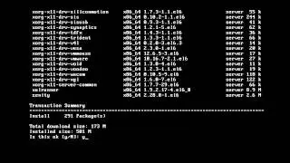 RHEL6 GUI mode post installation