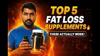 TOP 5 Supplements for MAXIMUM Fat Loss 