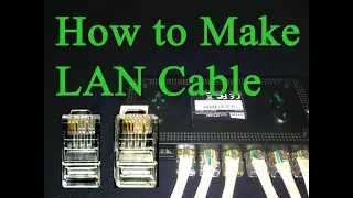 How to Make LAN Cable And Fix If Damaged