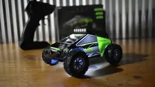 MINI CYBERTRUCK!!!  WoHua RC S638 1/32 Scale RC - Unboxing & Review